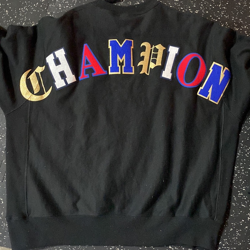 Embroidered Champion Reverse Weave Crewneck - image 1